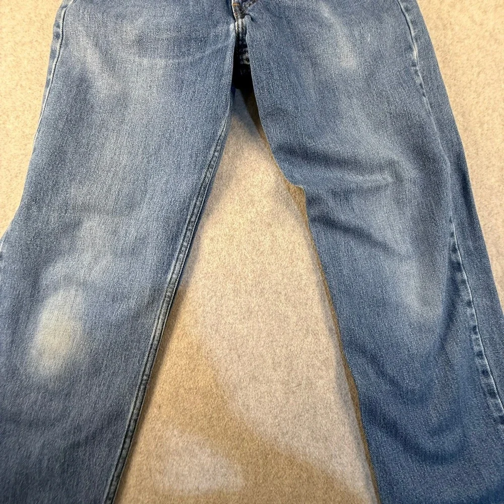 Levis 550 Relaxed Fit Tapered Leg Jeans Medium Wash Blue Denim Mens 31x34